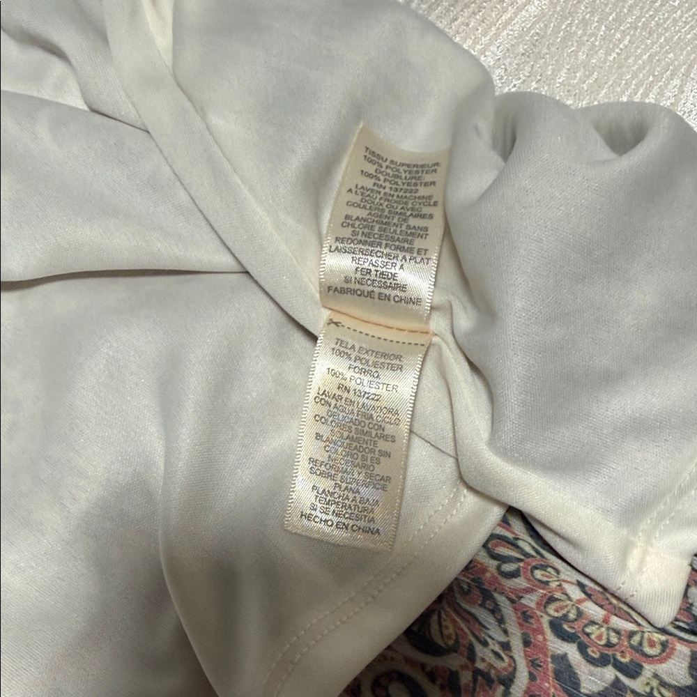 Greige Multicolor Paisley Blouse - Picture 14 of 15